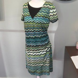 Summer Dress - Shades of Blue/Green